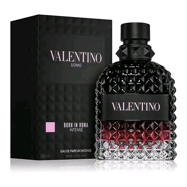 UOMO BORN IN ROMA INTENSE EAU DE PARFUM SPRAY 3.4 Oz / 100 ml FOR MEN.